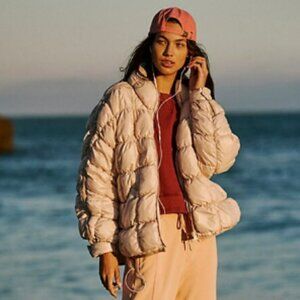 FP Movement Scrunchy Glossy Pippa Packable Puffer Jacket, Large